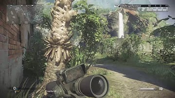 CROSS MAP THROWING KNIFE (Call of Duty: Ghosts)