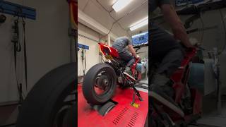 Ducati V4R SCREAMS on the dyno!