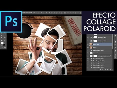 Crear efecto Polaroid | Photoshop CC Tutorial # | Español