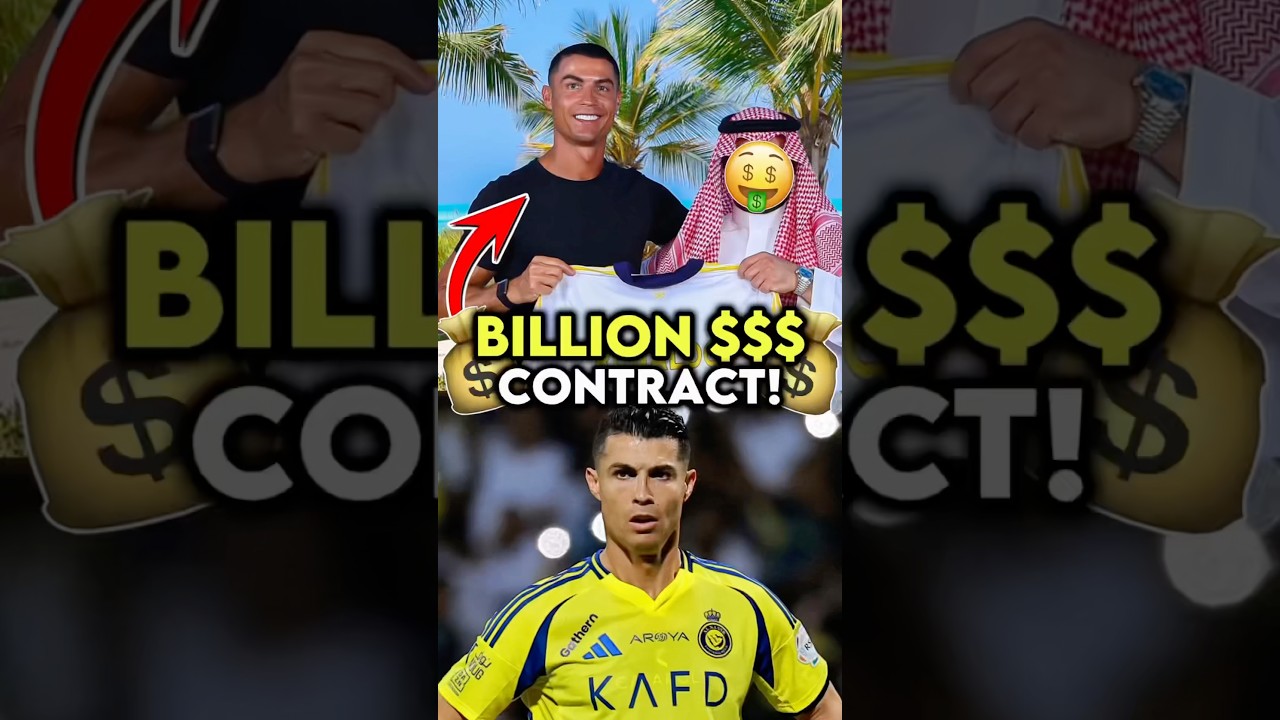 Ronaldo’s $1 BILLION Contract Even Comes With Humans! 💸🤯 