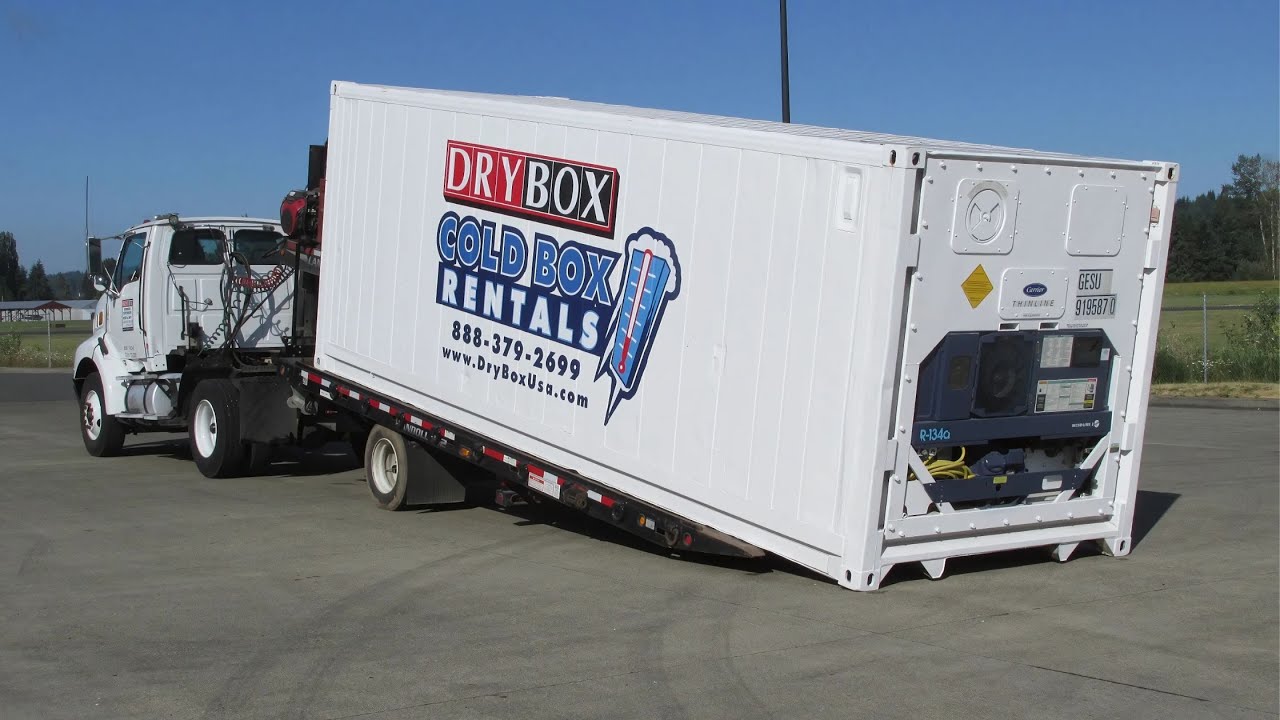 Cold Storage Containers and Reefer Trailers for Farms, Florists, Vineyards and Food Distributors
