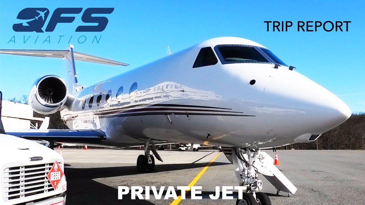 TRIP REPORT NetJets Gulfstream G550 White Plains (HPN) to St