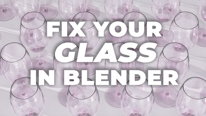 Shoot The Glass in Blender