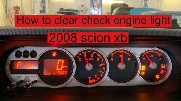 Scion Xb Maintenance Light Reset You