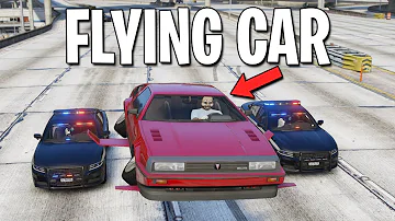 I Became A Getaway Driver In A Flying Car on GTA 5 RP