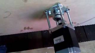 Homemade CNC (X Axis test)