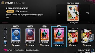 MLB The Show 25: 5/23 Update HEADLINERS Pack 15 Revealed with All Attributes
