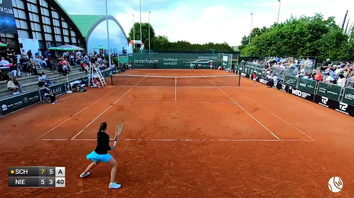 Nasti Schunk vs Jule Niemeier - W100 Wiesbaden Hal...