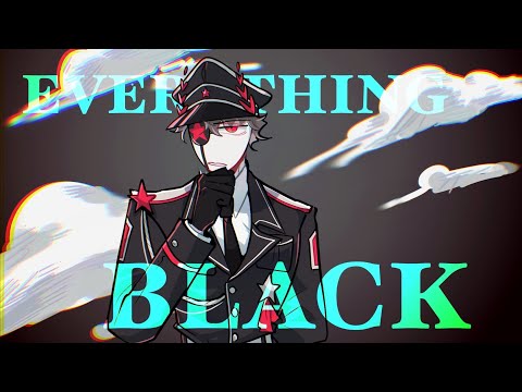 Countryhumans OC MEME/ Everything Black/Saivet