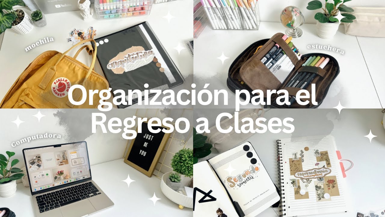 Organización para el Regreso a Clases //mochila, libretas, compras...