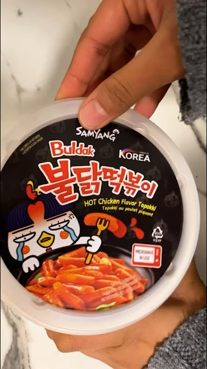 Samyang topokki #koreanfood #samyangkorea #topokki #samyang