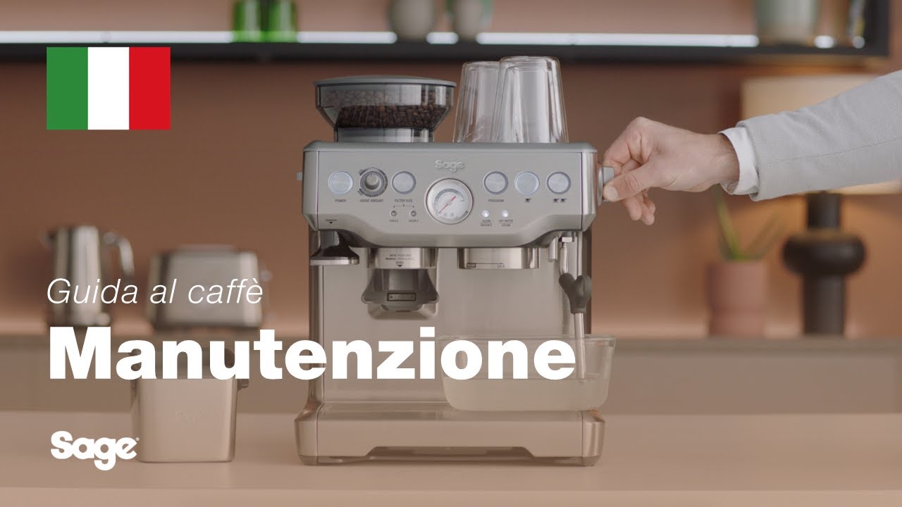 The Barista Express™ | Tutorial sulla decalcificazione della macchina | Sage Appliances IT