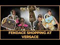 FENDACE VLOG COME SHOPPING WITH ME AT VERSACE PART 1