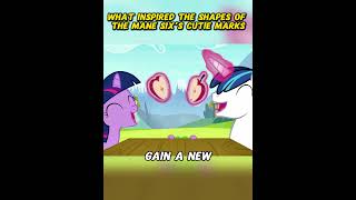 What inspired the shapes of the Mane Six’s Cutie Marks