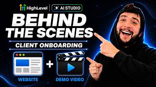 How We Use GoHighLevel AI Studio to Onboard Real Clients (We show Everything)