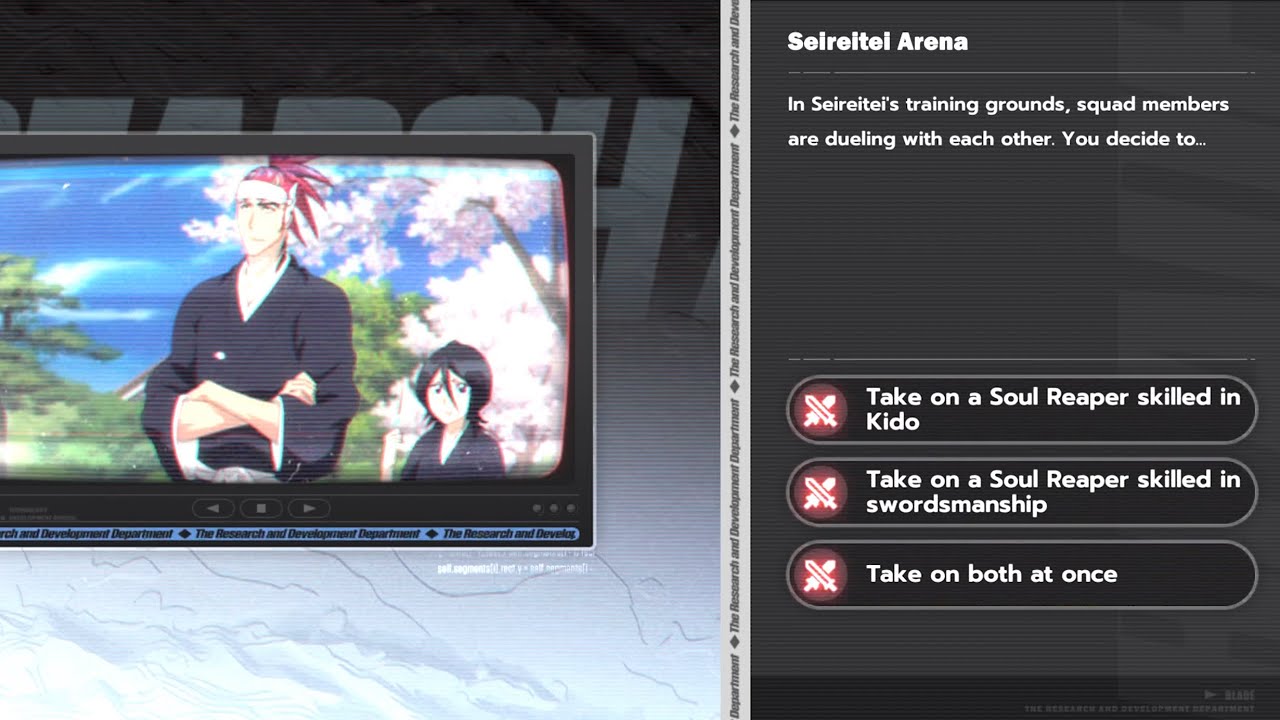 Renji Abrai and Rukia Kuchiki TeamUp Against Me ~ Bleach Soul Resonance.