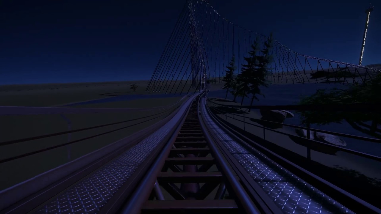 Coaster THE THING at night YouTube