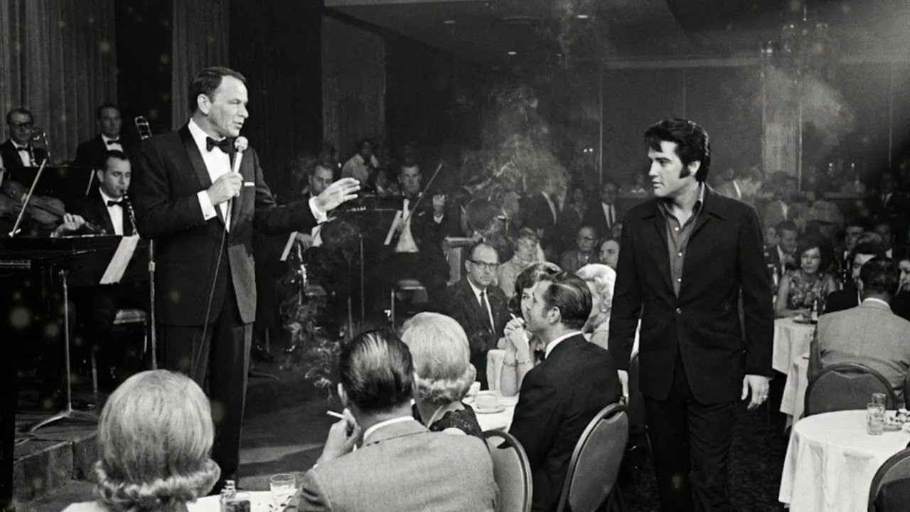 Elvis Walked into Frank Sinatra's Vegas Show Uninvited—Sinatra Stopped Mid-Performance and Said THIS