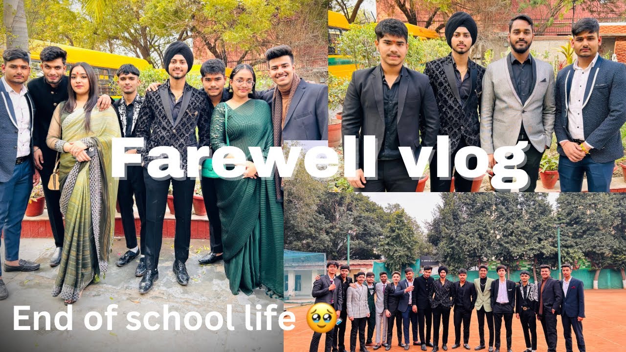 Farewell vlog 🥹/end of school life #youtube #school #schoollife # ...
