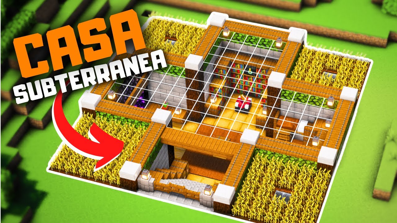 tutorial-casa-subterr-nea-para-minecraft-survival-youtube