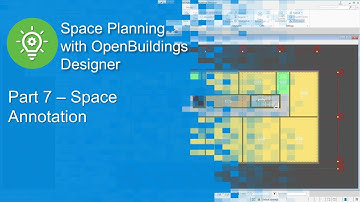 Part 7 - Space Annotation in OpenBuildings Designer
