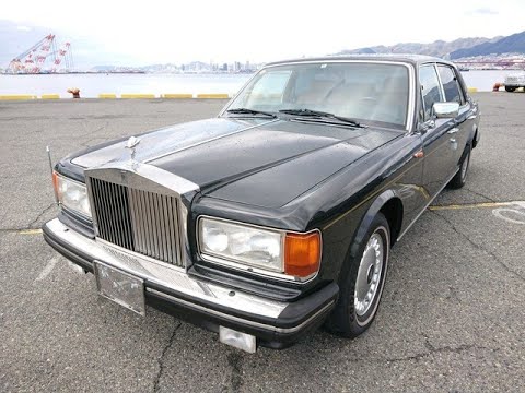 rolls-royce-silver-spur-ii,-1990---video-from-kobe-port--carvector