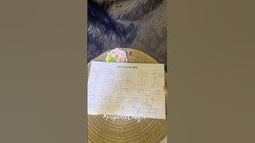 Laminated Tracing Sheet! #kidsactivities #tracing #craftideas #educational #kids #learning