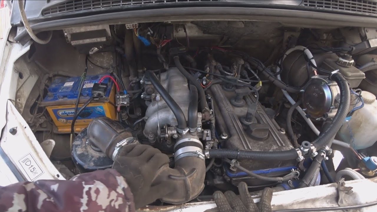 установка инжектора на уаз