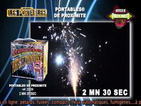 FEU D'ARTIFICE PORTABLE® DE PROXIMITÉ 2MN