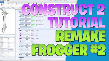 Frogger remake #2 - Finalizing the game engine - Construct 2 Tutorial