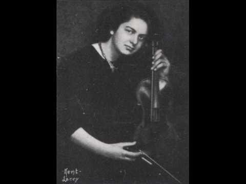 Brahms: Waltz - Isolde Menges, Violin