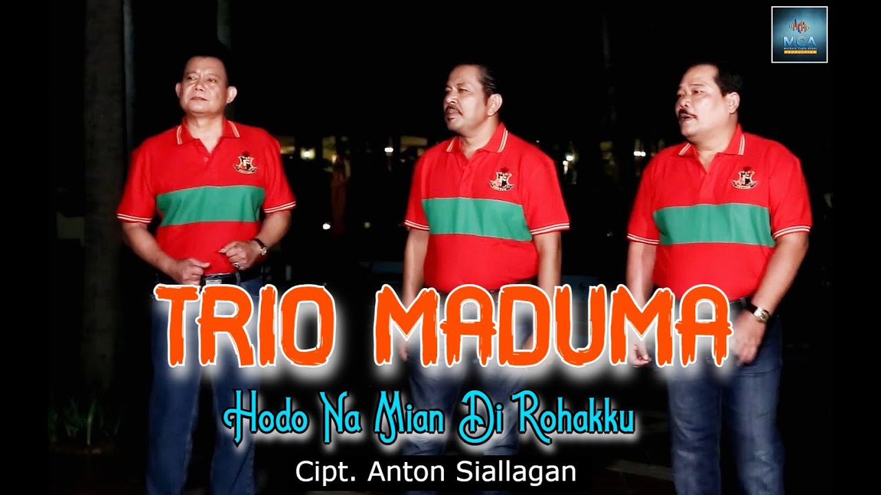 TRIO MADUMA || HO DO NA MIAN DI ROHAKKU  ||LAGU POP BATAK (OFFICIAL MUSIC VIDEO)