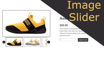 Product Image Slider | HTML/CSS/JavaScript