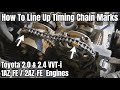 How To Set The Timing On A Toyota 1AZ FE/2AZ FE Engine