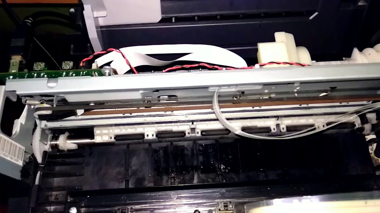 IMPRESORA EPSON L120 SOLUCIÓN AL ATASCO DE PAPEL - YouTube