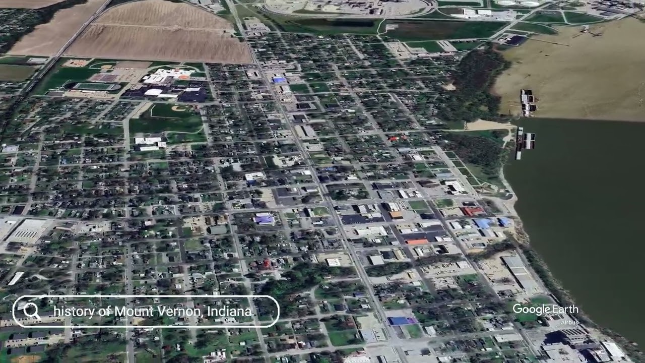 The history of Mount Vernon, Indiana