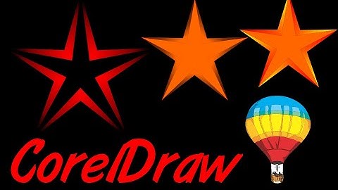 Corel draw Tips & Tricks Make a Star from a 6 Sided Polygon