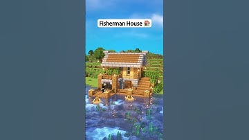 Best Fisherman House 🏠 #shorts #minecraft