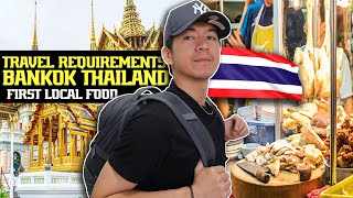 Flying to BANGKOK  (Day 1) Travel  Requirements and FIRST THAI FOOD | Ero Ancheta