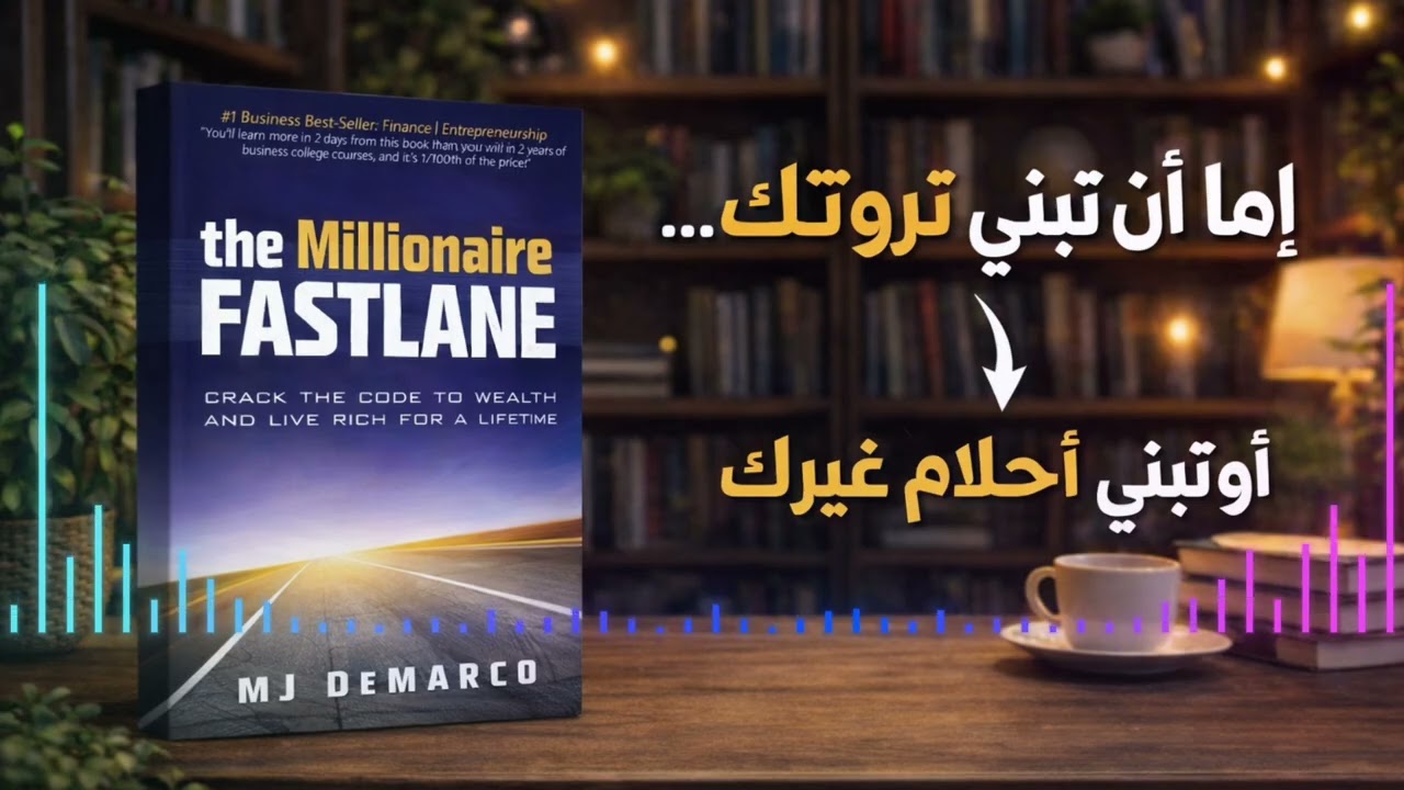 المسار السريع للمليونير  |  اكسر شفرة الثروة وعِش غنيًا مدى الحياة