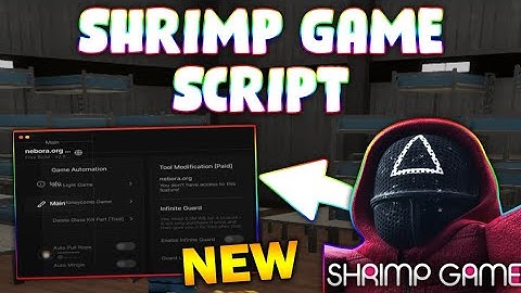 *NEW* Shrimp Game Script (PASTEBIN 2025) (FINISH RL/GL , GLASS BRIDGE , HONEYCOMB , WIN TUG OF WAR )
