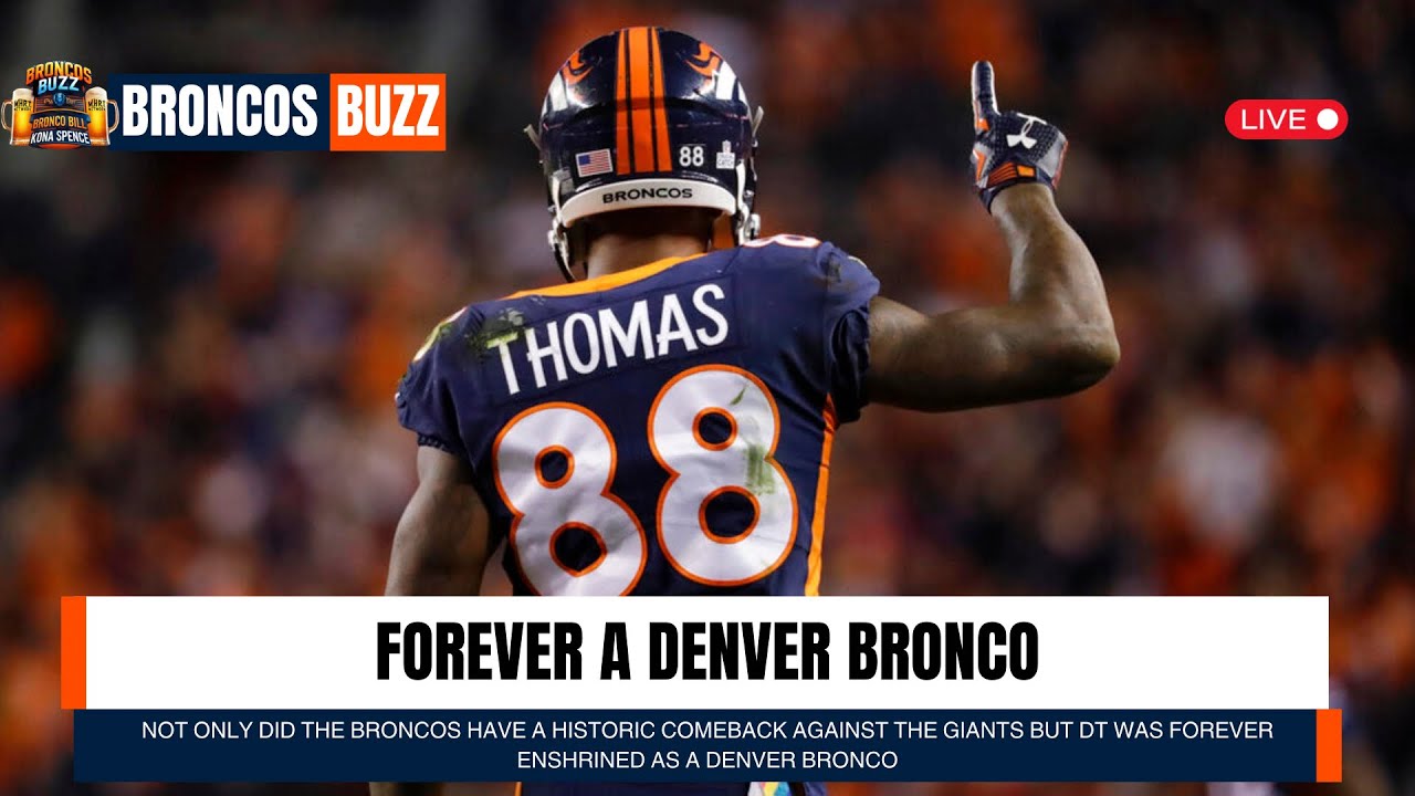 Forever A Denver Bronco | Broncos Buzz - YouTube
