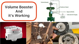 Volume Booster|How to Control Valve Opening & Closing|