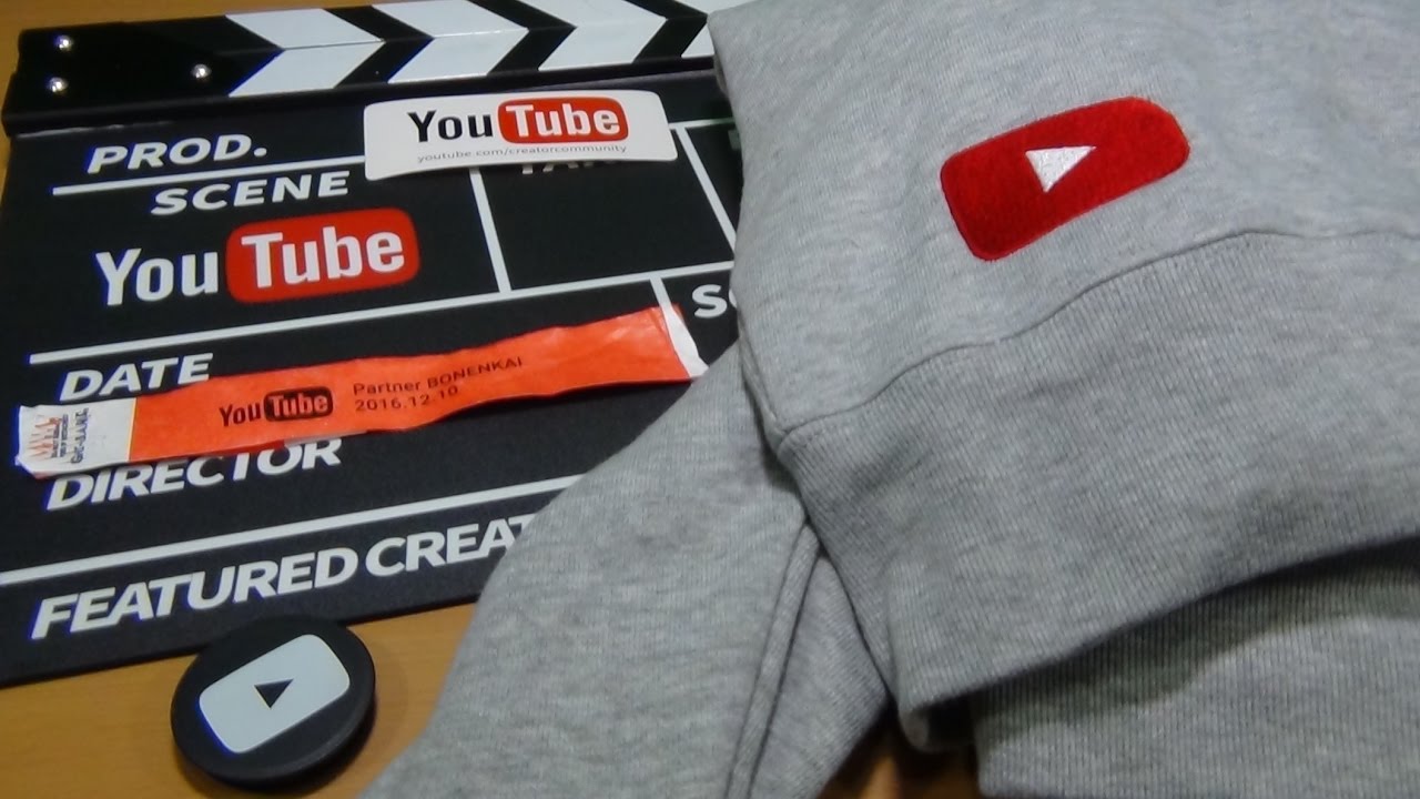 Youtube忘年会で頂いたyoutubeグッズ Youtube Youtube忘年会で頂いたyoutubeグッズ Youtube