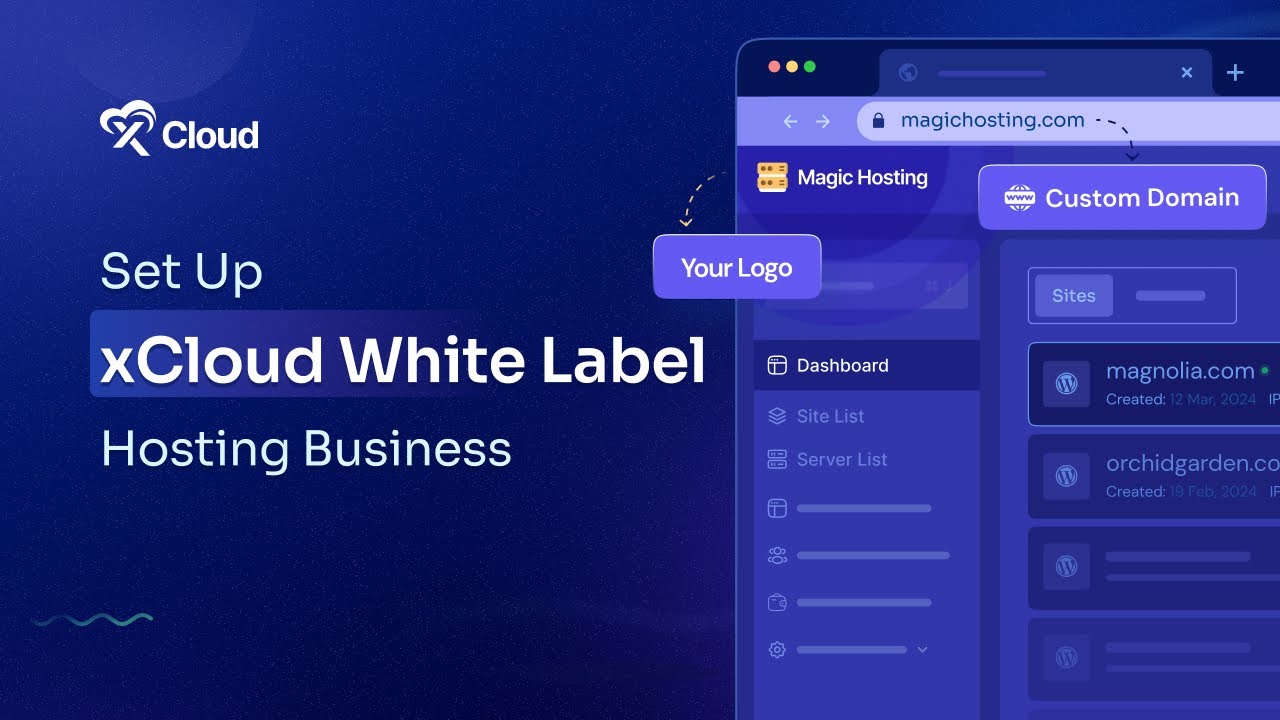 How to Set Up xCloud White Label Hosting Business and Client Account?