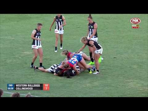 AFLW Highlights - Western Bulldogs v Collingwood