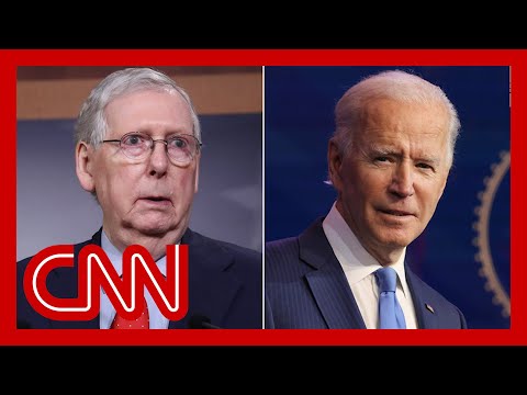 McConnell calls out Biden's vaccine timeline after ignoring Trump's