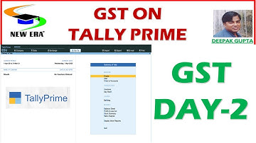 GST on Tally Prime Day 2 By Deepak Gupta