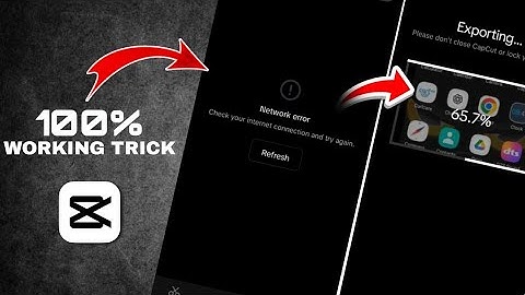 Best New Way To Fix CapCut export problem no internet connection | CapCut 14.4.0 Export Problem