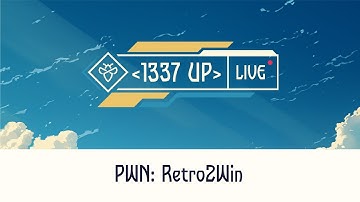 Basic Stack Buffer Overflow (with parameters) - "Retro2Win" [INTIGRITI 1337UP CTF 2024]